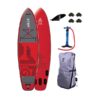 Starboard Crossover Stream 11' package in red.
