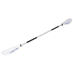 Aquaglide 240 kayak paddle with white blades image