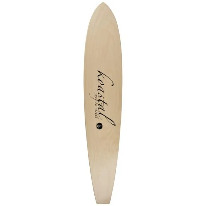 Koastal Waavedancer longboard deck bottom,