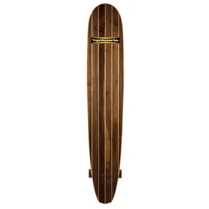 Hamboards Logger longboard complete deck top.