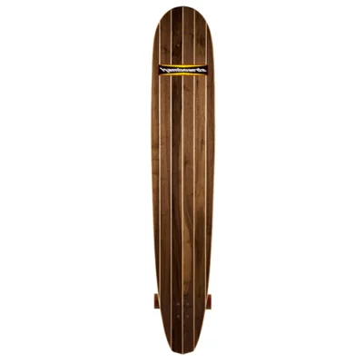 Hamboards Logger longboard complete deck top.