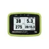 NK Speedcoach II performance monitor with green cover.