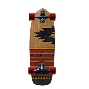 Carver Courtney Conlogue southwest style deck with C7 black trucks.