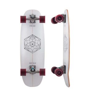 Carver Proteus skateboard with CX Trucks.