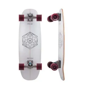 Carver Proteus skateboard with CX Trucks.