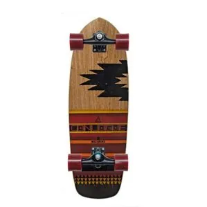 Carver Courtney Conlogue southwest style deck with CX black trucks.