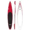SIC future pro red with black pad top, side, and bottom image.