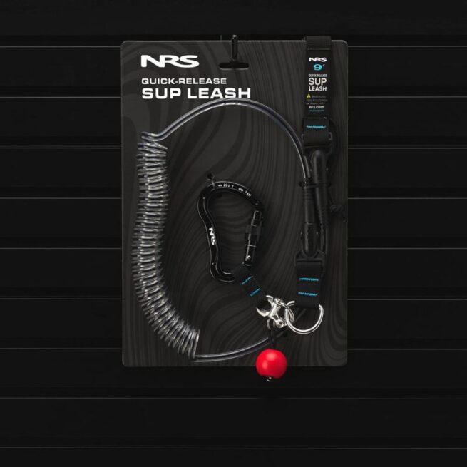 NRS quick-release SUP leash packaging