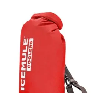 Ice Mule soft cooler front image red