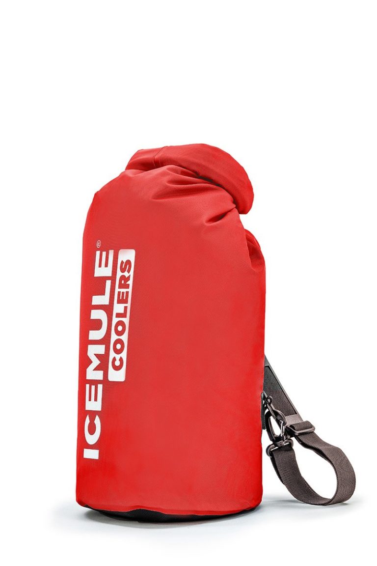 Ice Mule soft cooler front image red