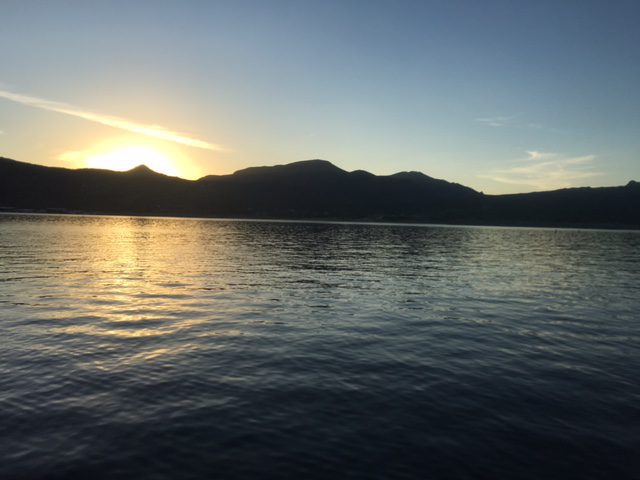 Bartlett Lake Sunset picture.