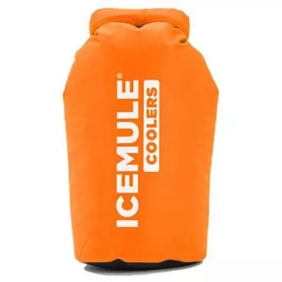 Ice Mule soft cooler front image orange