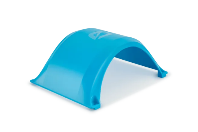 Future Motion OneWheel XR Fender in hot blue.