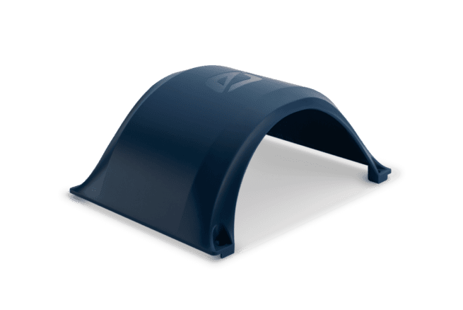 Future Motion OneWheel XR Fender in navy blue.