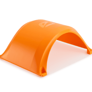 Future Motion OneWheel XR Fender in fluorescent orange.