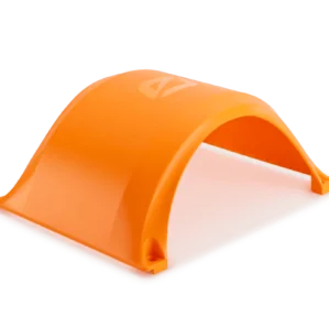 Future Motion OneWheel XR Fender in fluorescent orange.