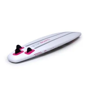 Bottom fin section view of the Starboard Tikhine Dot inflatable SUP
