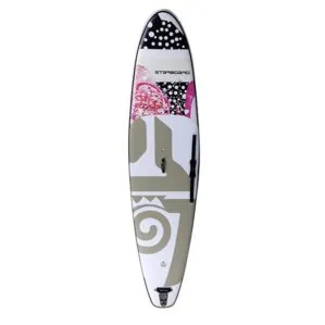 Top view of the Starboard Tikhine Dot inflatable SUP