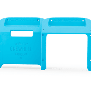 Future Motion OneWheel XR Bumper in hot blue.