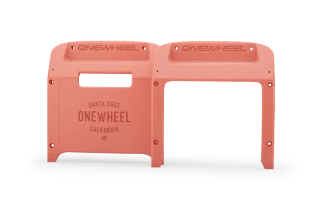 Future Motion OneWheel XR Bumper in coral.