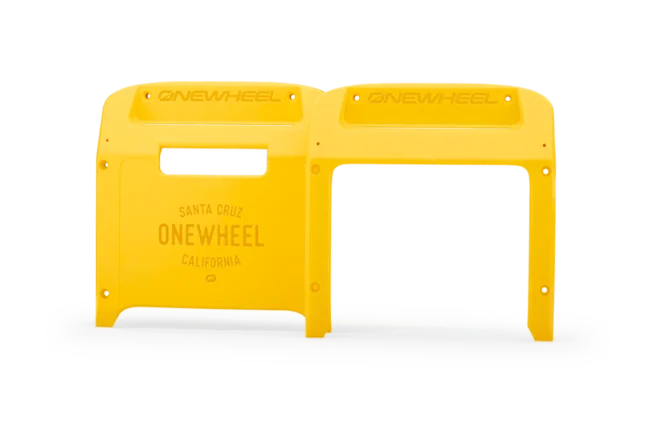 Future Motion OneWheel XR Bumper in saffron.