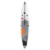 Red Paddle Co 12'6" Elite Race MSL inflatable paddleboard top view image