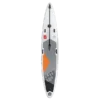Red Paddle Co 12'6" Elite Race MSL inflatable paddleboard top view image