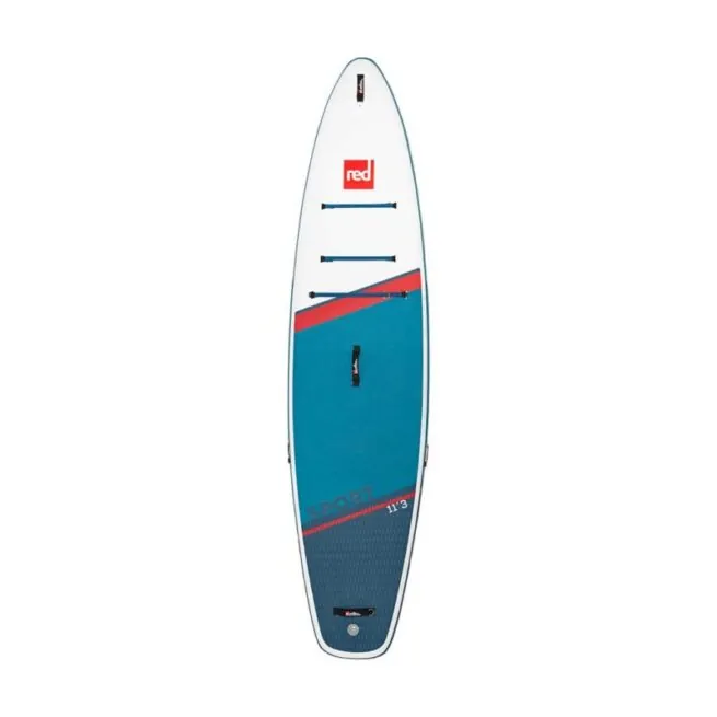 Red Paddle 11'3" Sport Paddle Board front view. Available at Riverbound Sports in Tempe, Arizona.