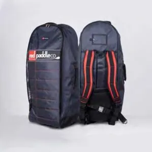 Red Paddle Co SUP Bag front and rear view. Available at Riverbound Sports.