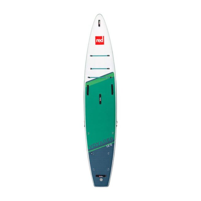 Red Paddle Co 13'2" Voyager Adventure SUP top. Riverbound Sports in Tempe, Arizona is an Authorized Red SUP preferred retailer.