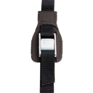 15 foot Riverside paddleboard and kayak straps in black.