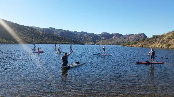 Turkey paddle at Saguaro lake with Riverbound