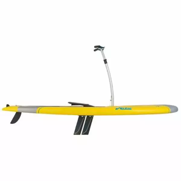 Hobie Mirgae Eclipse side view image in solar yellow.