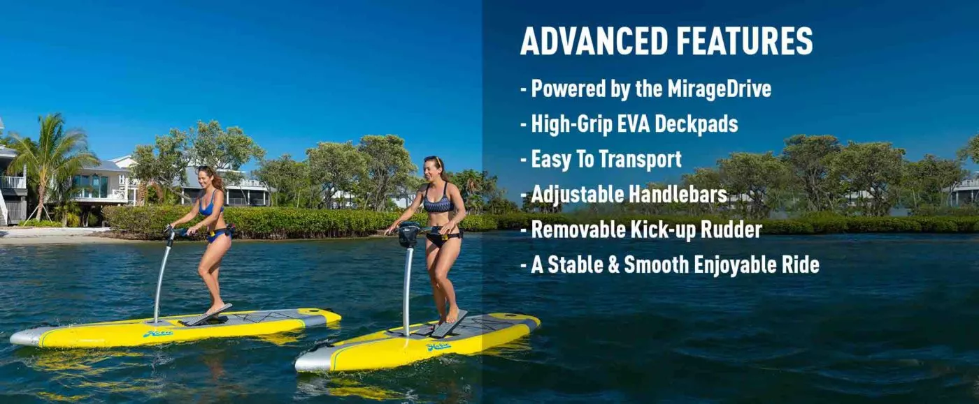 Features of the Hobie Eclipse.