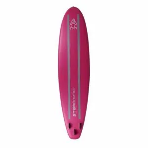 Bottom view of the Starboard Tikhine Sun inflatable SUP