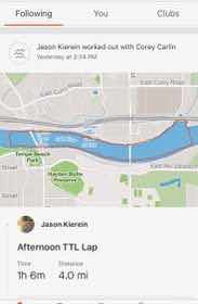 Strava paddle at Tempe Town Lake