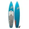 JP Australia CuisAir SE inflatable paddleboard top, bottom, and fin.