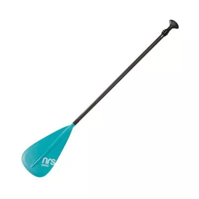 NRS Quest adjustable paddle in green. front