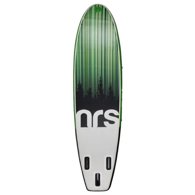 NRS Thrive 10'3" green inflatable SUP bottom