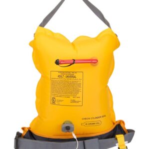 MTI 16g waist PFD inflated.