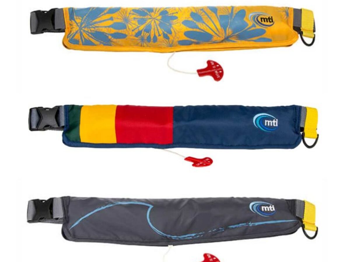 MTI Adventurewear 16g Inflatable Belt Pack PFD | Riverbound Sports
