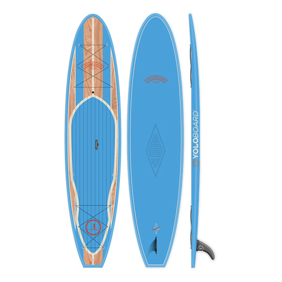 Buy Online YOLO 12'0″ Original SUP – Harbor Stripe Blue