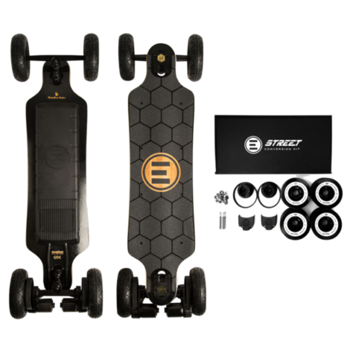 【美品】電動スケートボード Evolve Bamboo GTX 完全セット bamboo_gtx_2in1_Riverbound-