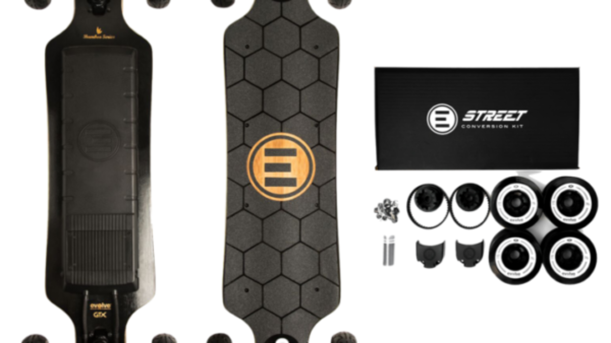 Evolve Bamboo GTX 電動スケートボード＆専用バック タイヤ2種類 Buy Evolve Skateboards Bamboo GTX | Financing - Free Shipping | AZ