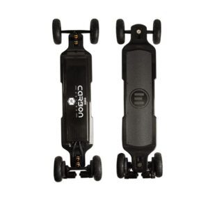 Evolve Carbon GT AT electric skateboard at Riverbound Sports.
