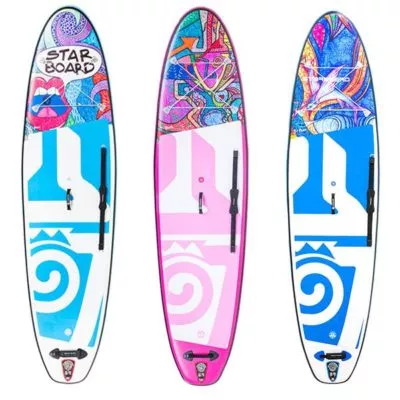 2019 tikhine series inflatable paddle boards. The Shout, Sun, and Wave.