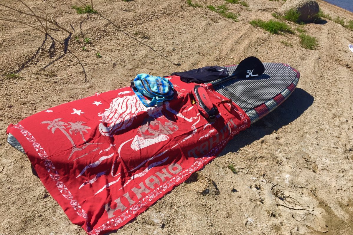 Keeping your board out of the direct sun by covering your board when possible