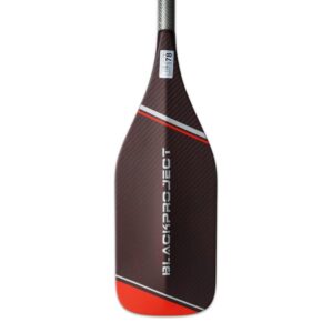 Black Project Hydro TEXCARBON lightweight SUP paddle blade available at Riverbound Sports.