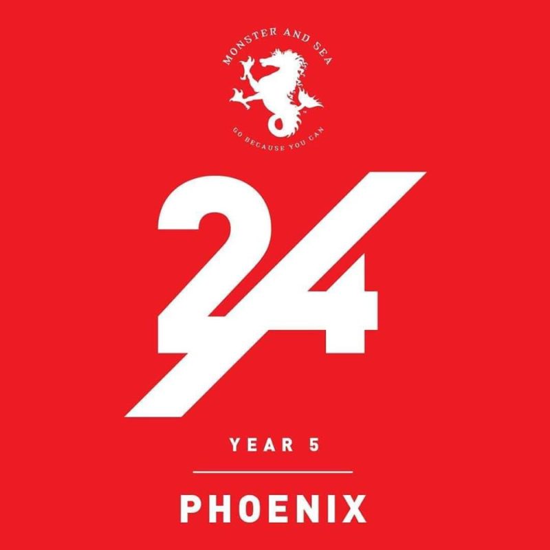 Monstaer and Sea 24 hour paddle Phoenix logo