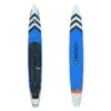 Top and bottom view of the Infinity SUP Badfish PPVC in Blue. Available at Riverbound Sports in Tempe, Arizona.